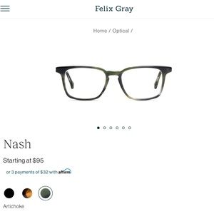 Felix Gray glasses